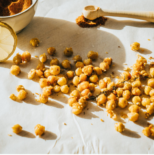 Pois chiches grillés